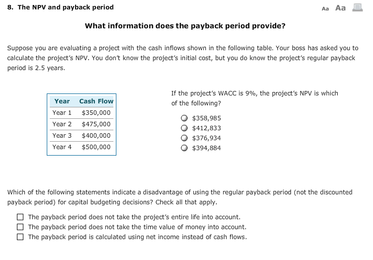 what-information-does-the-payback-period-provide-chegg