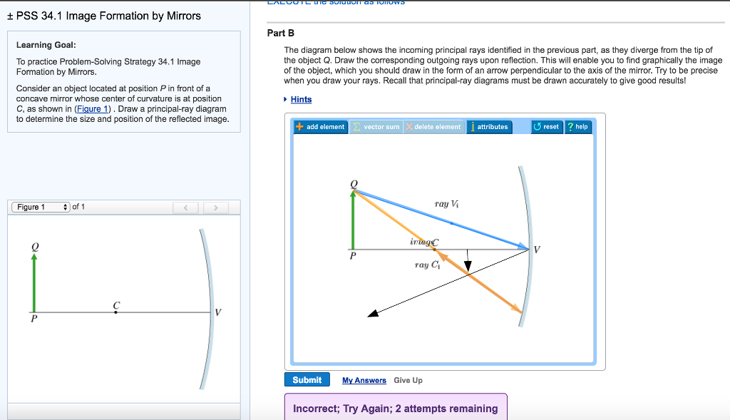 Solved ± PSS 34.1 Image Formation By Mirrors Part B Learn...