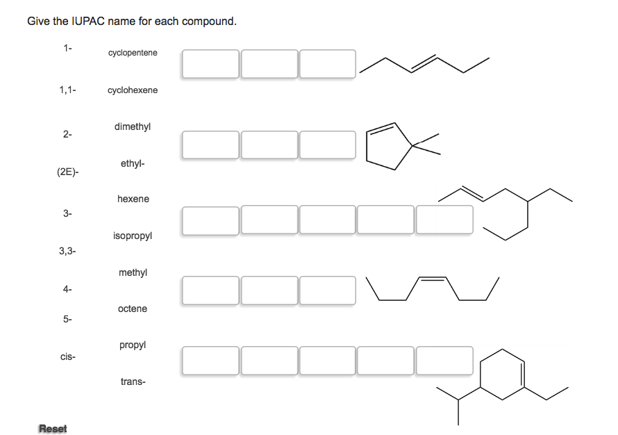Solved Give the IUPAC name for each compound. | Chegg.com