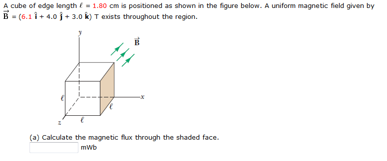 solved-a-cube-of-edge-length-l-1-80-cm-is-positioned-as-chegg