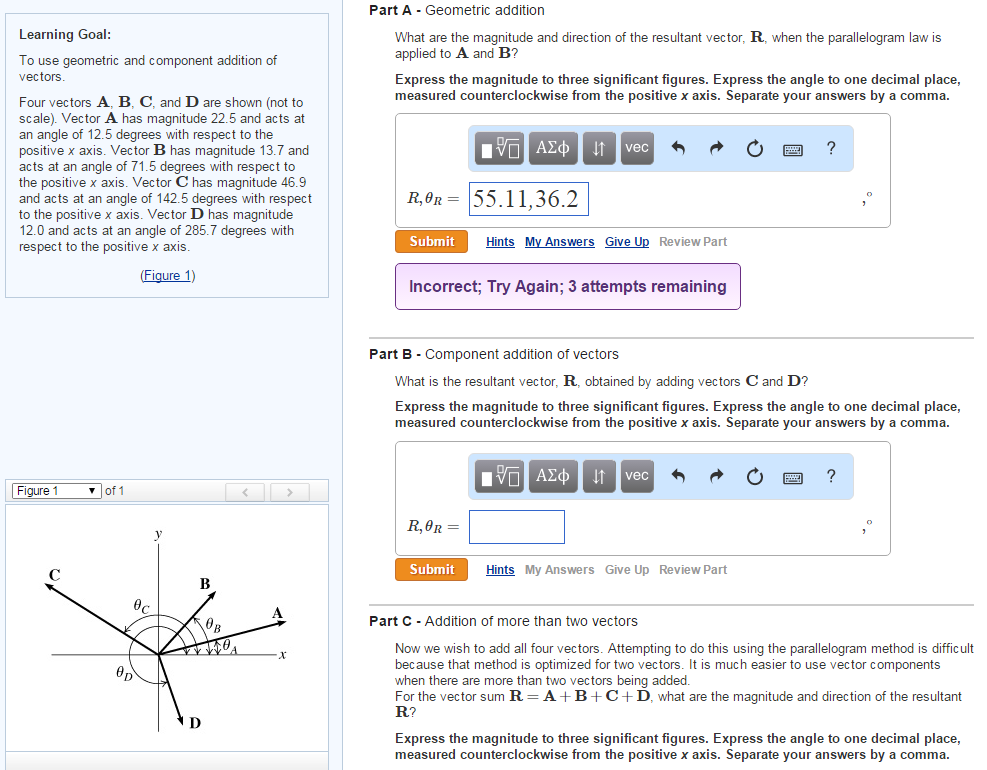 solved-to-use-geometric-and-component-addition-of-vectors-chegg