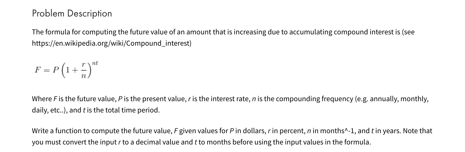 Solved The Formula For Computing The Future Value Of An A...