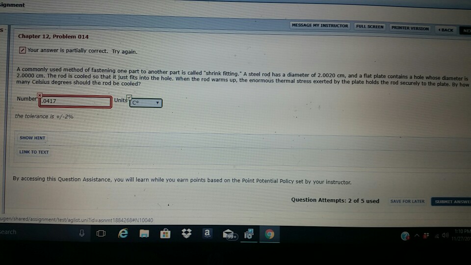 Question: Chapter 12 problem 014someone please help me with this problem posted ittwice already and a...