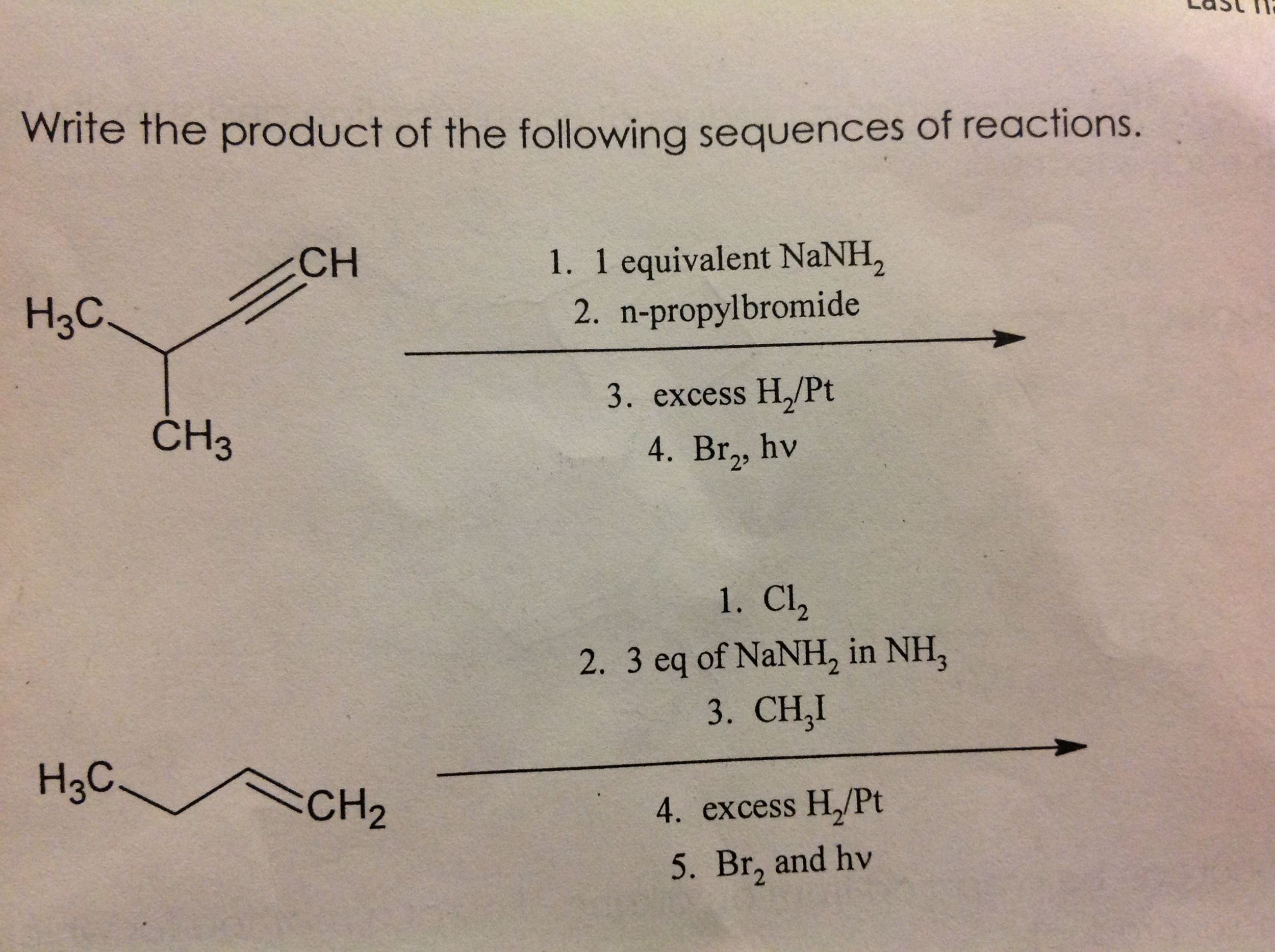 How to write sequences