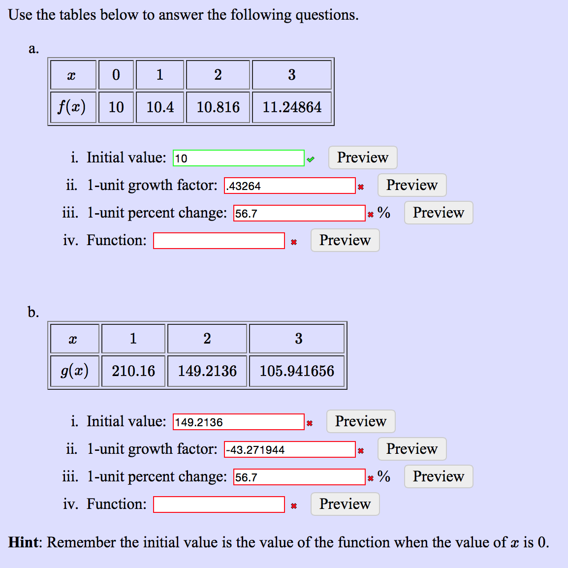 Personal math trainer online homework