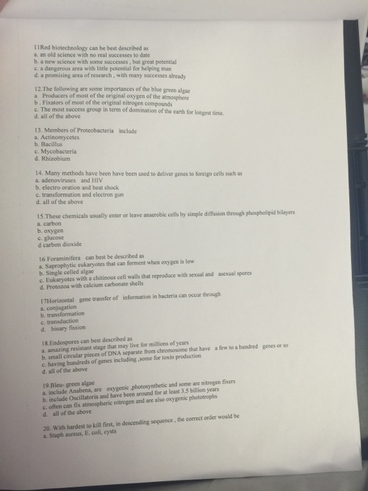 Question: LTRUE OR FALSE Almost all known bacterial cells and most eukaryotic cells are microscopic FALSE 2...