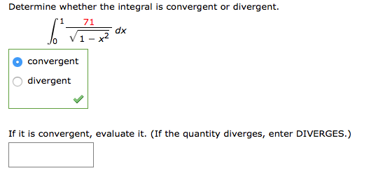 solved-determine-whether-the-integral-is-convergent-or-di-chegg