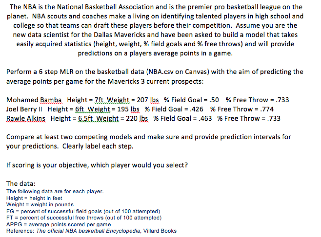 Question: This question uses R. Please provide any code. I'm pasting thedata right below with a screenshot...
