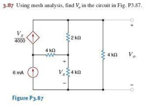 Circuit analysis homework help