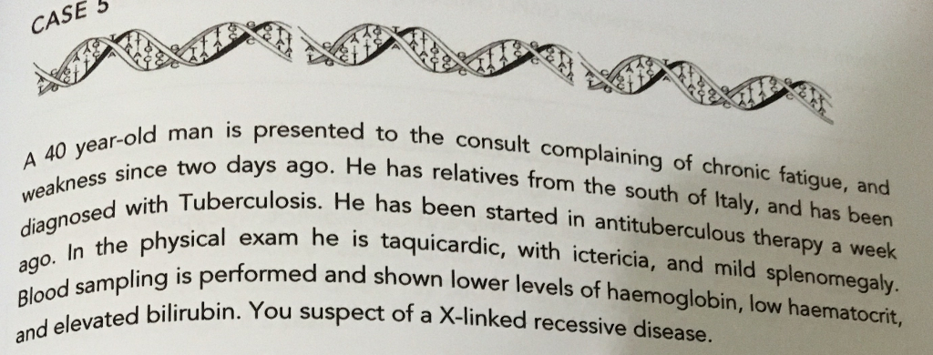 Question: Genetics:What is the most likely diagnosis in this case?What is the function of Glucose-6-phosp...