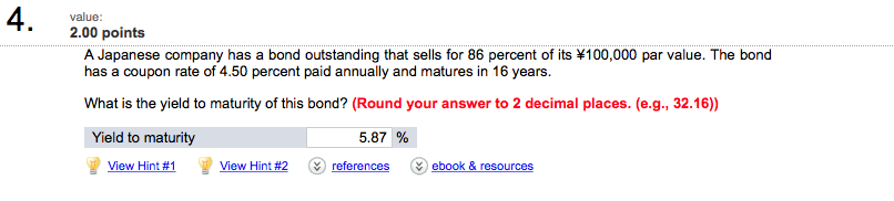 High coupon corporate bonds