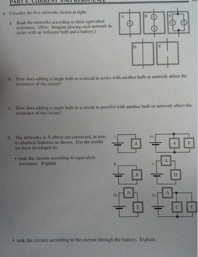 Circuits worksheet pdf image