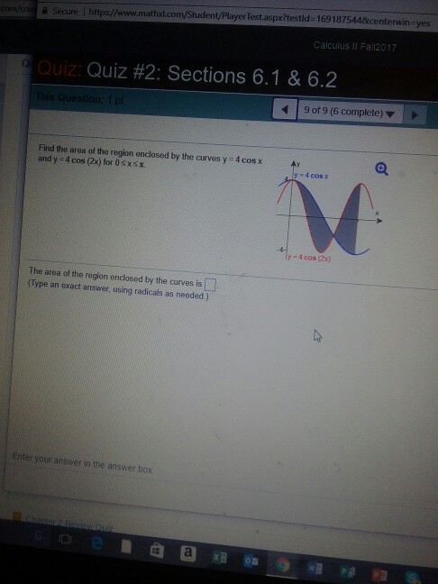 Question: Yes com/co https://www.mathx1com/Student PlayerTesta pitestld-1691875 4&cer terw n 유 Secure Calc...