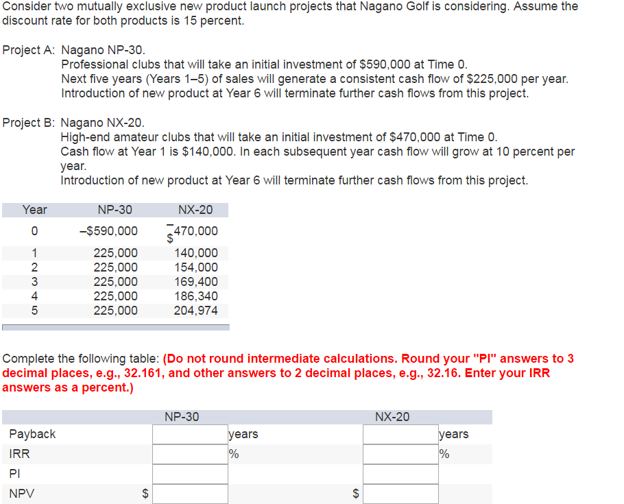 consider the following two mutually exclusive projects the net cash flows are given below 15 your company is considering two mutually exclusive projects, x and y, whose costs and cash flows are shown below: project x project y year cash flow cash flow. consider the following two mutually exclusive projects the net cash flows are given below 15 your company is considering two mutually exclusive projects, x and y, whose costs and cash flows are shown below: project x project y year cash flow cash flow.