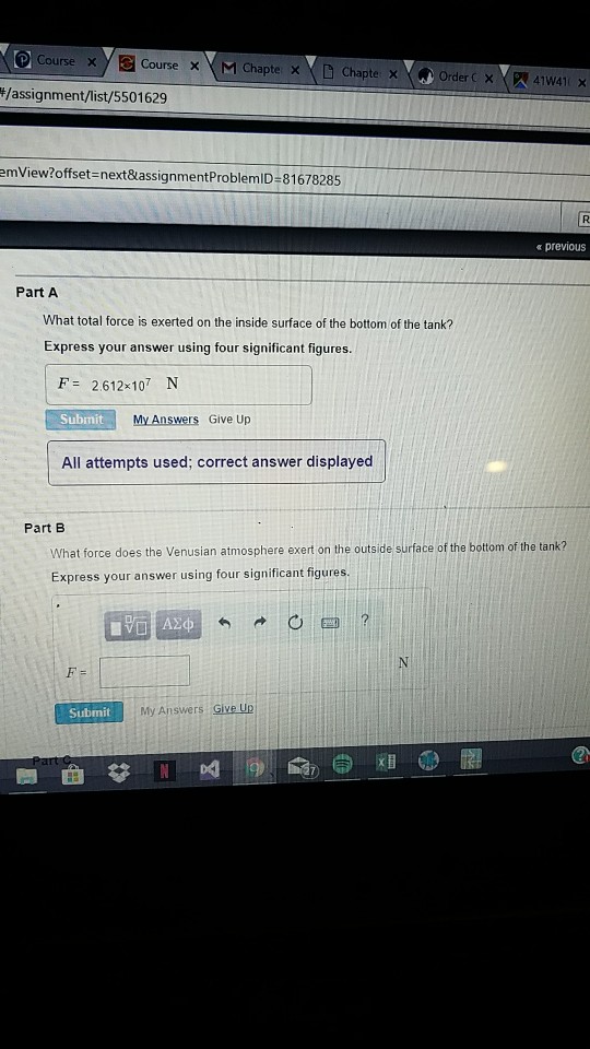 Question: MasteringPhysics: Chapter 12 Assignment Google Chrome a Secure https://session.masteringphysics.c...
