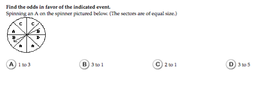 solved-find-the-odds-in-favor-of-the-indicated-event-spi-chegg