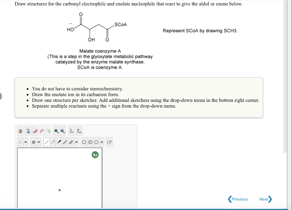 solved draw structures for the carbonyl electrophile and right to represent form