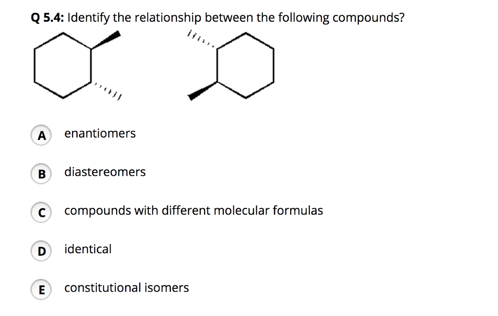 Solved Q5.4: Identify the relationship between the following 