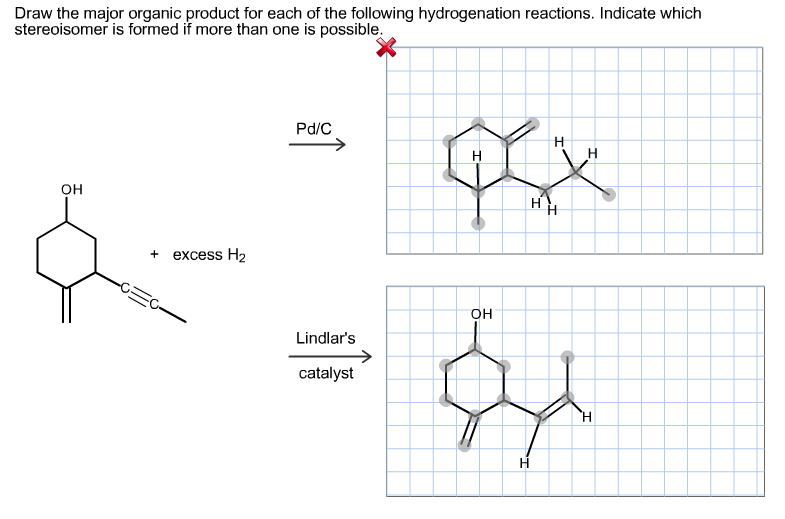 Solved Draw The Major Organic Product For Each Of The Fol...