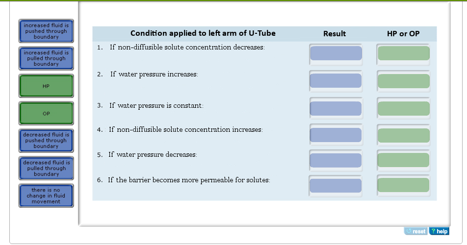 Solved Part C Hydrostatic And Osmotic Pressures Focus You...