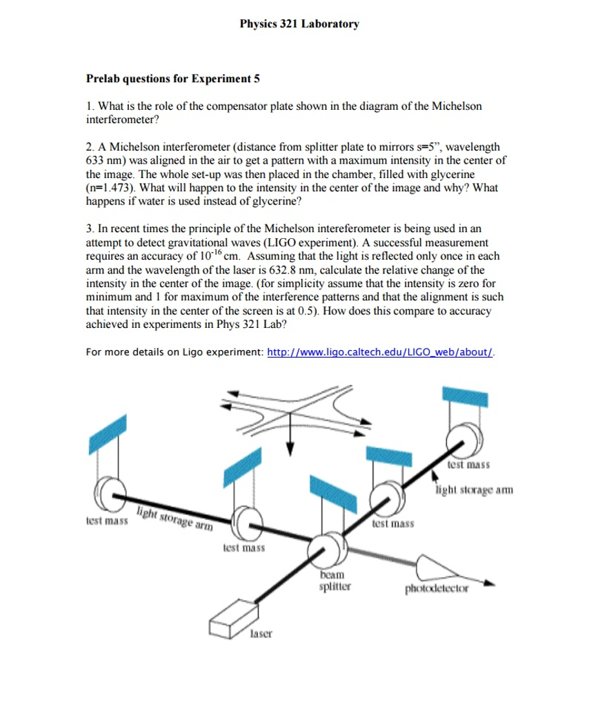 michelson interferometer