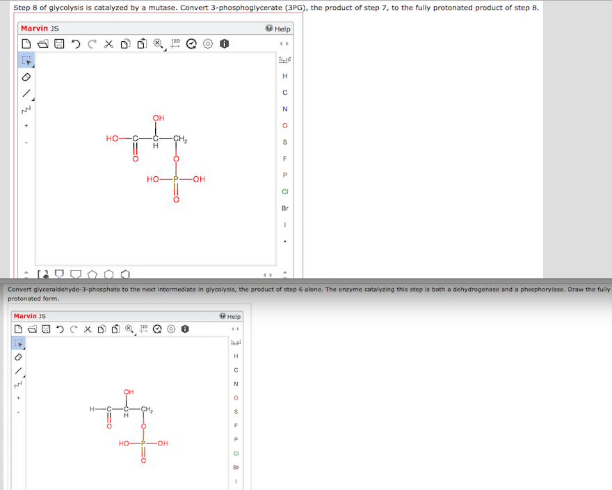 Question: Step 8 of glycolysis Is catalyzed by a mutase. Convert 3-phosphoglycerate (3PG), the product of s...