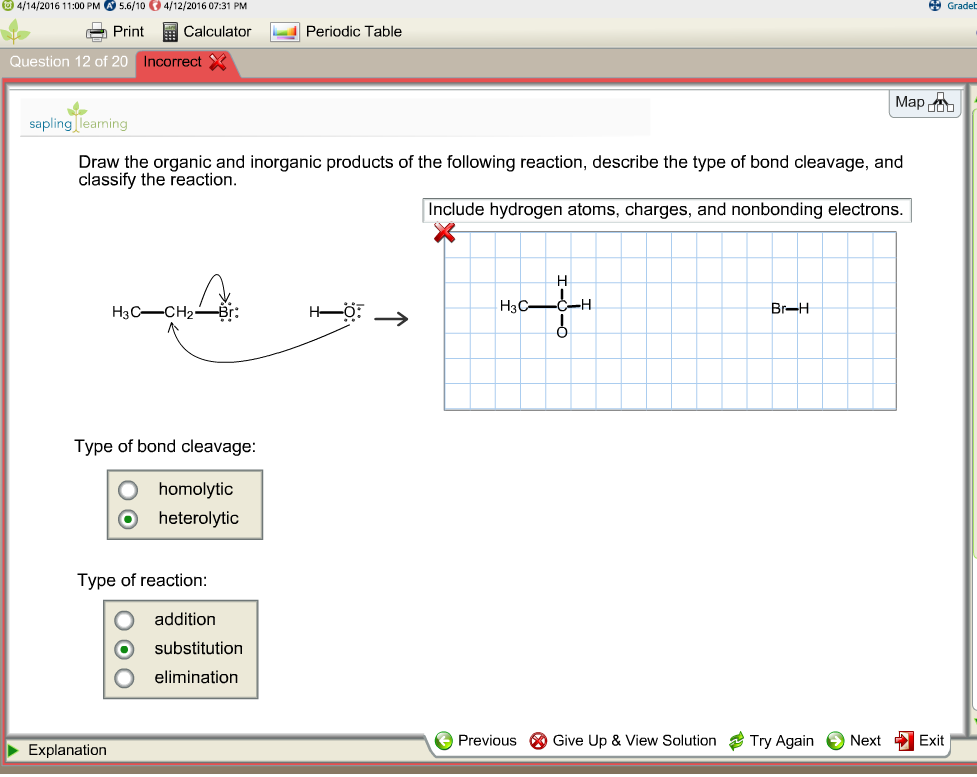 Solved Draw The Organic And Products Of The Fol...