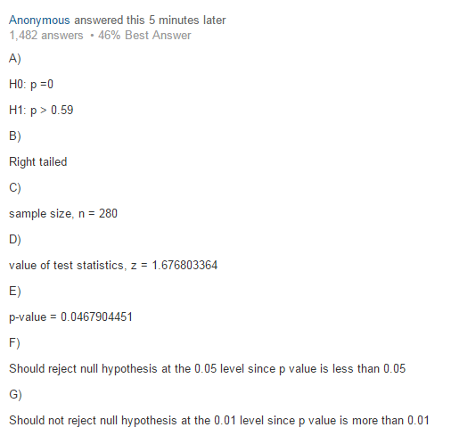 Solved: 14. Consider The Following TI-84 Display Of A Hypo... | Chegg.com