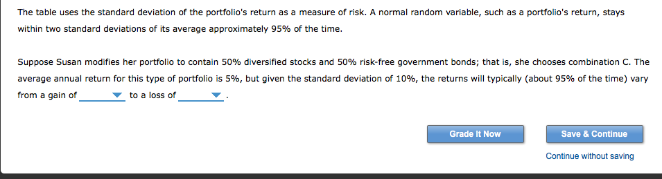 Question: ANSWER CHOICES 1ST BLUE LINE:RISES/FALLS. 2ND BLUE LINE:-15%, 1%,15%,25%. 3RD BLUE LINE: -15%, -...