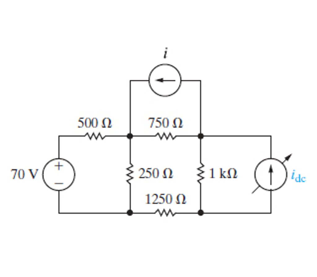 Solved Problem 4.57 The variable dc current source in the | Chegg.com, image size:1024x896