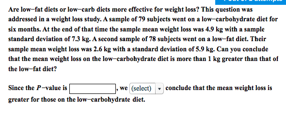 Are Low-Carb Diets Effective