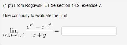 Question: Webwork does not accept 0 as the answer, what else couldit be?