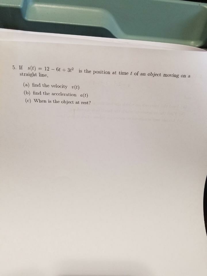 Question: 2. Find dy for the function d.x 3r +1 1 -2r