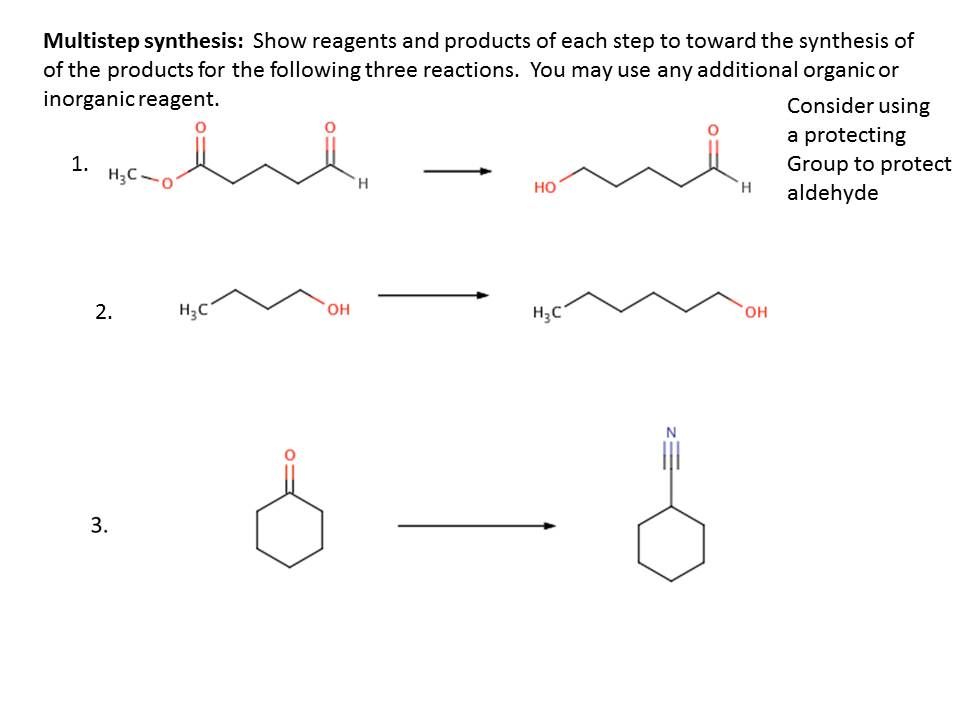 Multistep synthesis picture