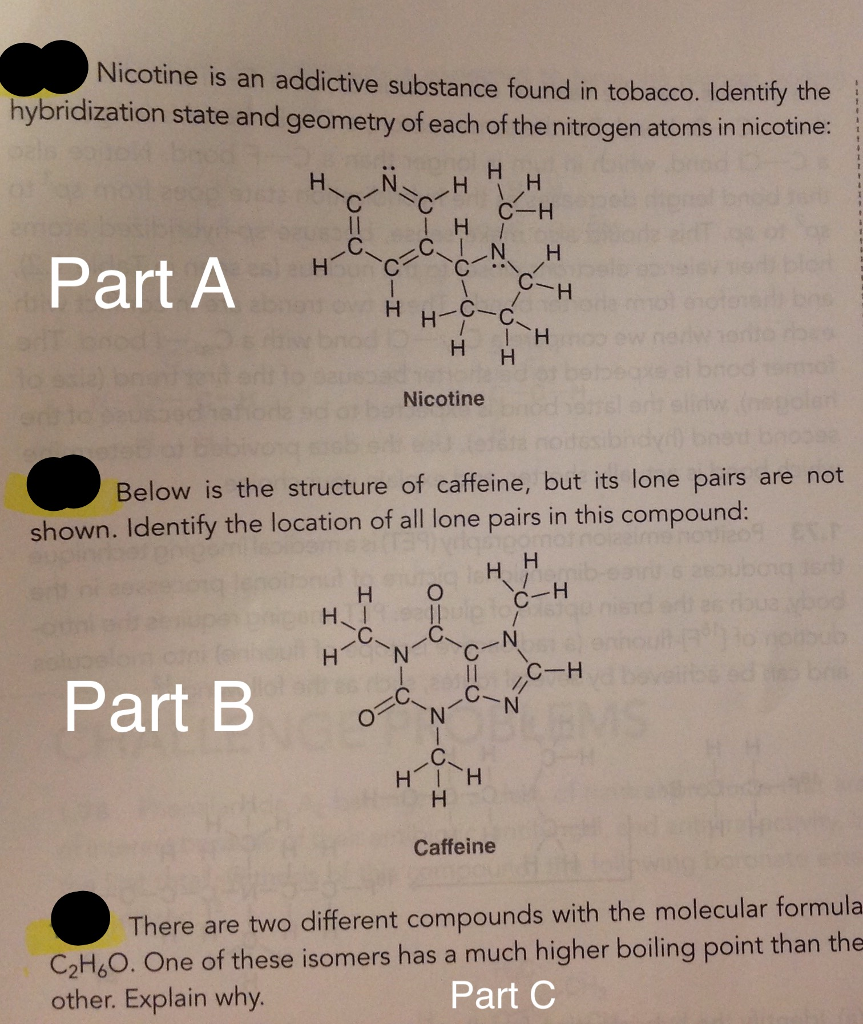 Solved Nicotine is an addictive substance found in tobacco