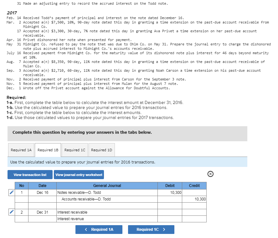 31 Made an adjusting entry to record the accrued | Chegg.com