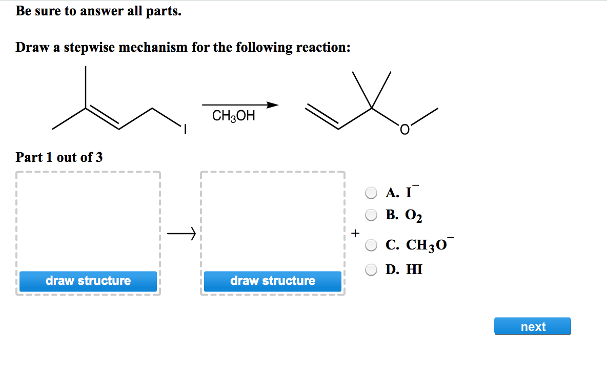 Solved Be sure to answer all parts. Draw a stepwise | Chegg.com