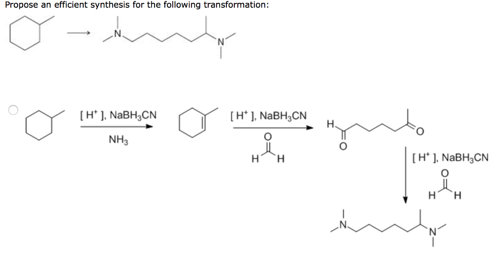 Solved Propose an efficient synthesis for the following | Chegg.com