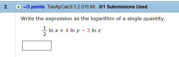 solved-write-the-expression-as-the-logarithm-of-a-single-chegg