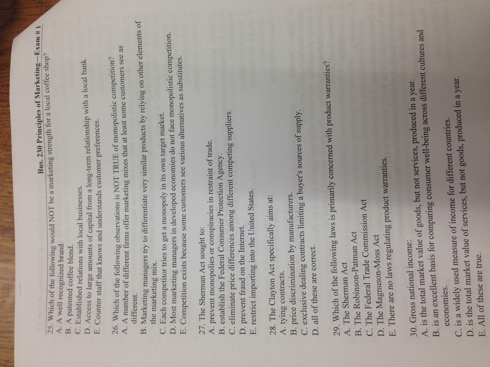 principles of marketing questions Here are some sample principles of marketing clep exam questions to help you study keep in mind that these are only a selection of questions similar to the ones that you may find on the test. principles of marketing questions Here are some sample principles of marketing clep exam questions to help you study keep in mind that these are only a selection of questions similar to the ones that you may find on the test.