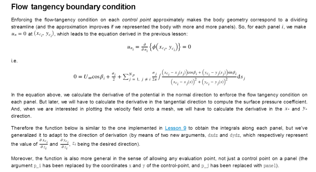 Solved Source panel method We are now getting close to the | Chegg.com