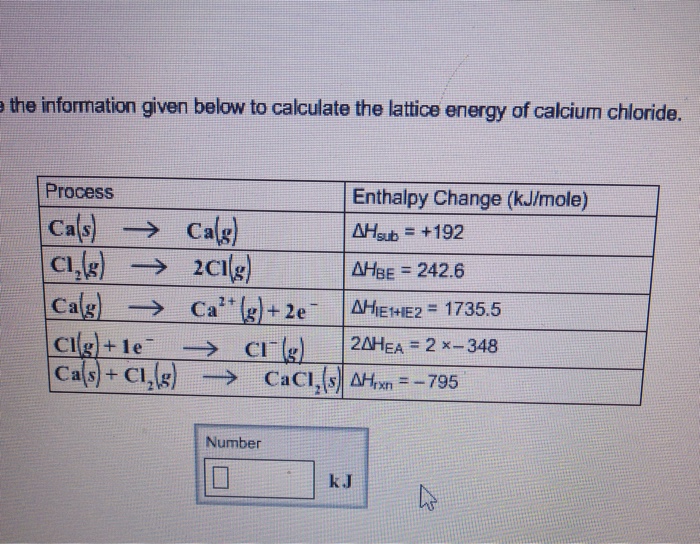 Solved The Information Given Below To Calculate The Latti&hellip;