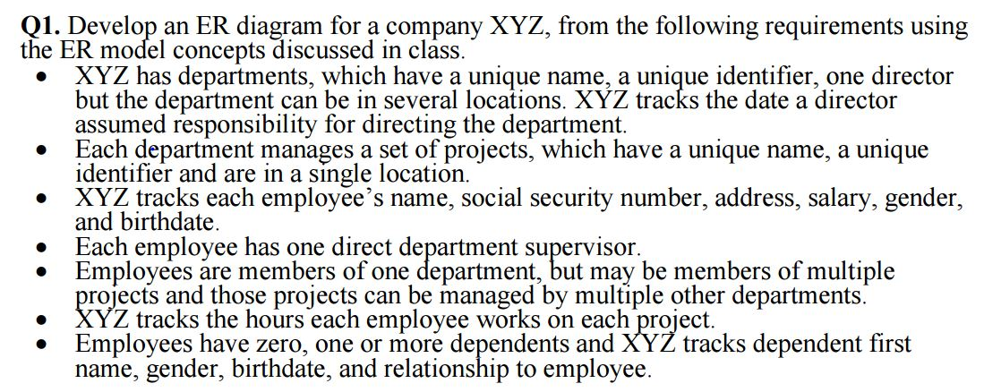 Complex er diagram examples image