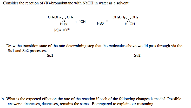 solved-consider-the-reaction-of-r-bromobutane-with-naoh-chegg