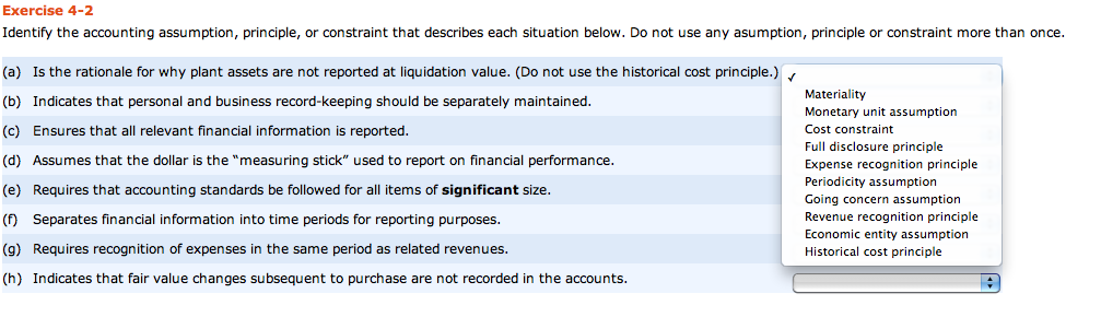 cost principle of accounting