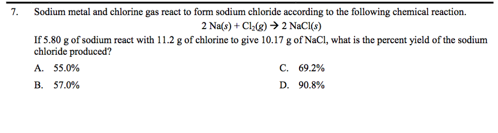 solved sodium metal and chlorine gas react to form sodium sodium reacts with chlorine to form
