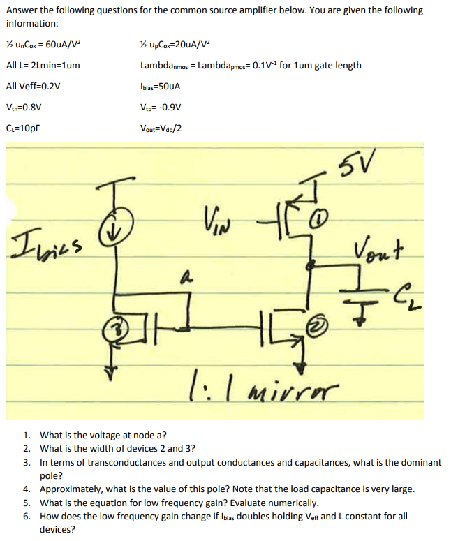 Solved Answer the following questions for the common source 