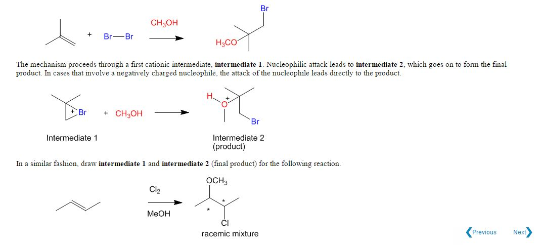 the-mechanism-proceeds-through-a-first-cationic-in-chegg