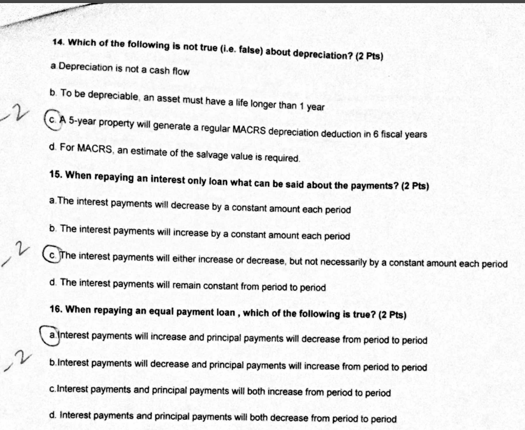 Question: 11One of your financing options is an interest only balloon loan on a $200000 thirty year mortgag...