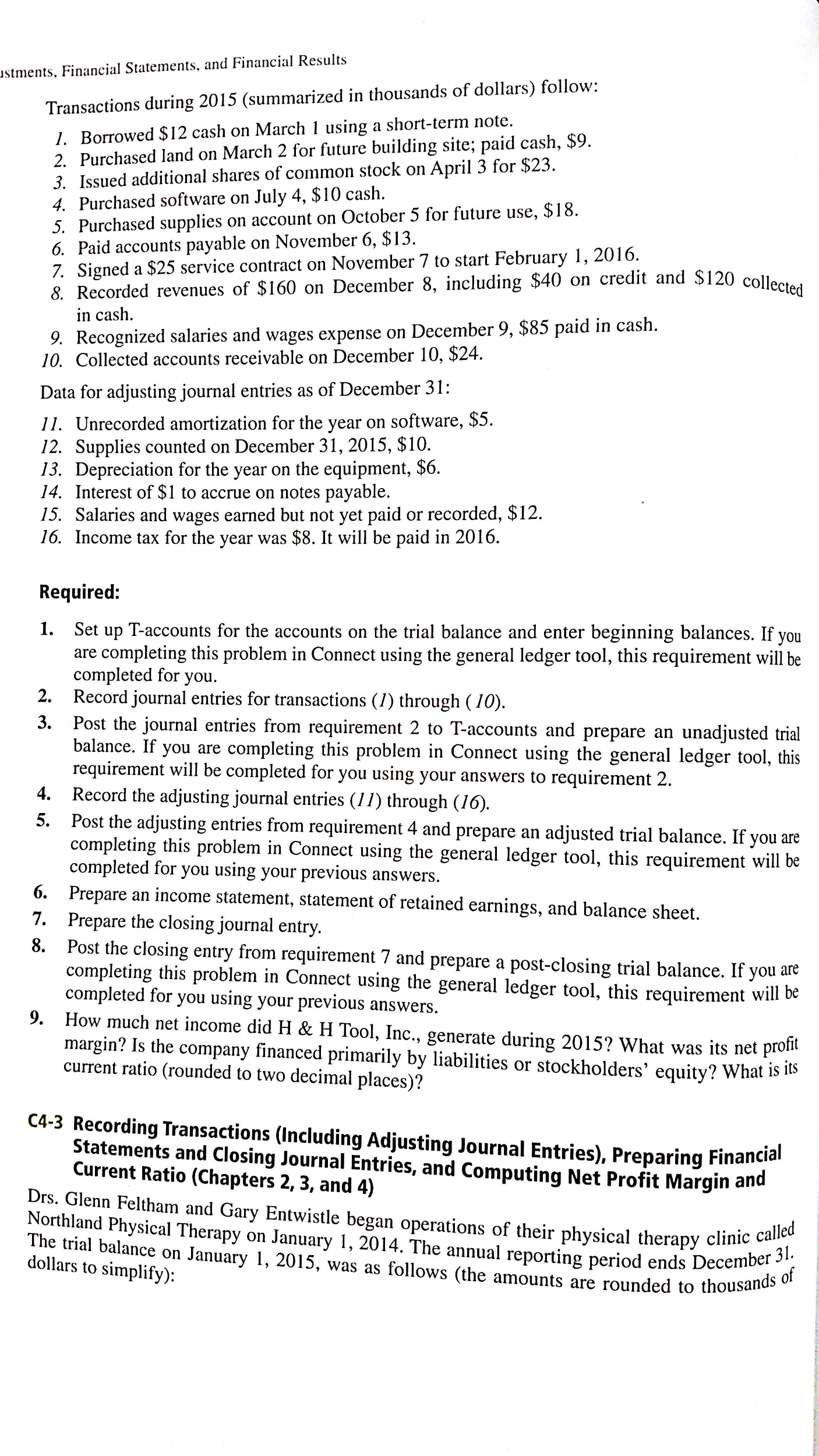 Solved Brothers Harry and Herman Hausyerday began operations 
